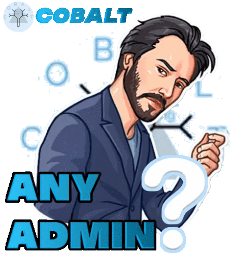 Cobaltlend Keanu Reeves Sticker - Cobaltlend Keanu Reeves Any Admin Stickers