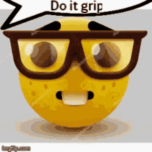Oilbertoil Grip GIF - Oilbertoil Grip Nerd Emoji GIFs
