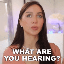 What Are You Hearing Lisa Alexandra GIF - What Are You Hearing Lisa Alexandra Coco Lili GIFs