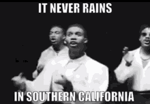 Tony Toni Tone It Never Rains GIF - Tony Toni Tone It Never Rains In Southern California GIFs