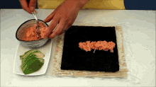 Making Sushi GIF - Sushi Spicy Tuna GIFs