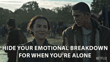 Hide Your Emotional Breakdowns For When Youre Alone Alina Starkov GIF