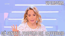 Viperissima Barbara Durso Pomeriggio Cinque Tv Gif Reaction Trash GIF
