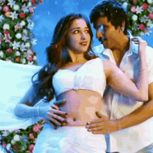Tamanna Hot Hot Navel GIF - Tamanna Hot Hot Navel Hot Cleavage GIFs