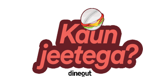 Dineout Cricket Sticker - Dineout Cricket Predict Win Stickers