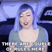There Are Couple Of Rules Here Ashni GIF - There Are Couple Of Rules Here Ashni Theres Gonna Be A Couple Ground Rules GIFs