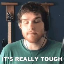 Its Really Tough Sam Johnson GIF - Its Really Tough Sam Johnson It Is Not Easy At All GIFs