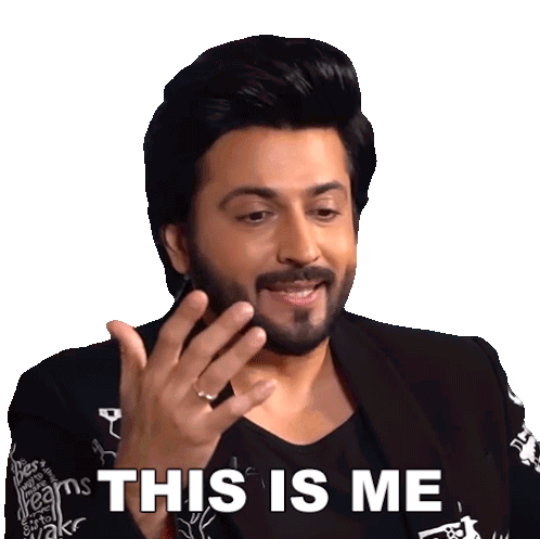 This Is Me Dheeraj Dhoopar Sticker - This Is Me Dheeraj Dhoopar Pinkvilla Stickers
