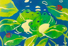 Love Frogs GIF