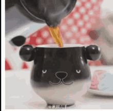Panda Coffee GIF - Panda Coffee Pour GIFs