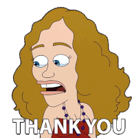 Thank You Kaitlyn Sticker - Thank You Kaitlyn Big Mouth Stickers