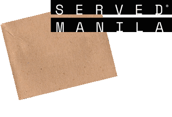 Served Manila Sticker - Served Manila Stickers
