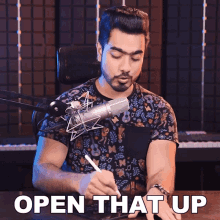 Open That Up Unmesh Dinda GIF - Open That Up Unmesh Dinda Piximperfect GIFs
