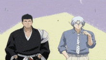 Isshin And Ryuken Bleach GIF - Isshin And Ryuken Bleach Isshin Kurosaki GIFs