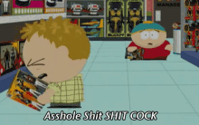 Asshole Shit Shit Cock - South Park GIF