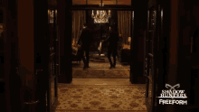 a scene from shadow hunters freeform showing a hallway
