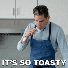 It'S So Toasty Brian Lagerstrom GIF - It'S So Toasty Brian Lagerstrom This Food Is Warm GIFs