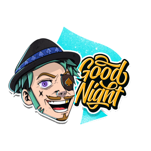 Jokerclub Gn Sticker - Jokerclub Gn Good Night Stickers