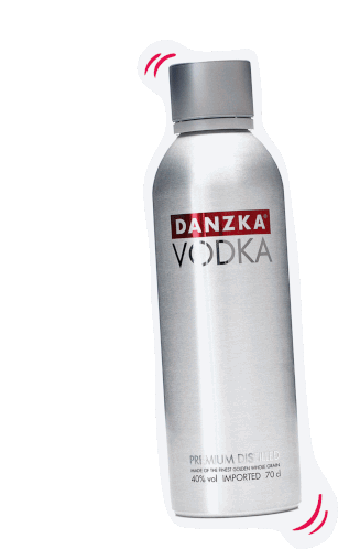 Danzka Original Sticker - Danzka Original Danzkavodka Stickers