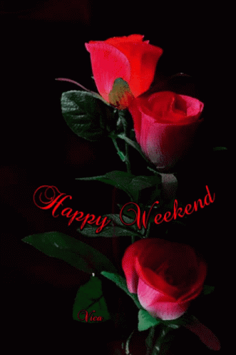Hétvége Happy Weekend GIF - Hétvége Happy Weekend Rose GIFs