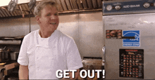 Gordon Ramsay Get Out GIF - Gordon Ramsay Get Out Kitchen Nightmares GIFs