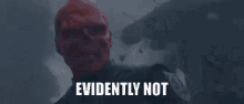Red Skull Evidently Not GIF - Red Skull Evidently Not Marvel GIFs