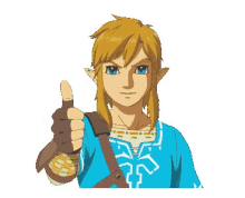 Link Thumbs Up GIF - Link Thumbs Up Approve GIFs