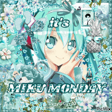 Miku Hatsune Miku GIF - Miku Hatsune Miku Miku Monday GIFs