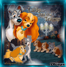 Lady And The Tramp Puppies GIF - Lady And The Tramp Puppies Couple GIFs