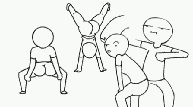 Stickman dança dançando GIF - Encontrar em GIFER