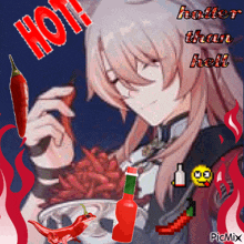 Jiaoqiu Hot GIF - Jiaoqiu Hot Chili Pepper GIFs
