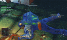 a video game is being played and a person is being killed by a lightning bolt
