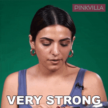 Very Strong Sukriti Kakar GIF - Very Strong Sukriti Kakar Pinkvilla GIFs