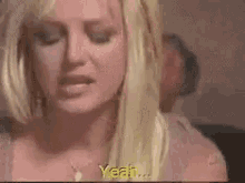 Britney Spears Yeah GIF - Britney Spears Yeah Sad GIFs