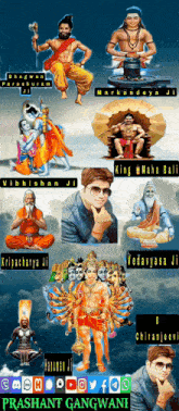 8 Chiranjeevi Hindu Mythology GIF