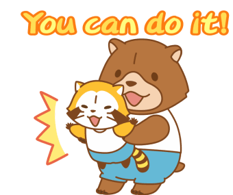 Rascal You Can Do It Sticker