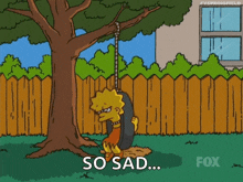 Lisa Simpson Simpsons GIF - Lisa Simpson Simpsons Sad GIFs