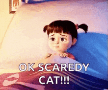 Scared Boo GIF - Scared Boo Monstersinc GIFs