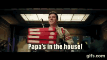papa johns papas in the house fist me dady screams slimer