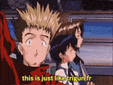 This Is Just Like Trigun Fr Vash GIF - This Is Just Like Trigun Fr Trigun Vash GIFs