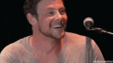 Cory Monteith Glee GIF - Cory Monteith Glee Smiling GIFs