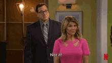 Aunt Becky Not It GIF - Aunt Becky Not It Fuller House GIFs