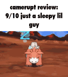 camerupt camerupt review pokemon awesomegoats