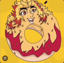 Rengoku Donut GIF - Rengoku Donut Meme GIFs