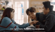 Kdrama Im Right Here GIF - Kdrama Im Right Here Respect My Existence GIFs