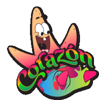 Corazon Patrick Star Sticker - Corazon Patrick Star Spongebob Stickers