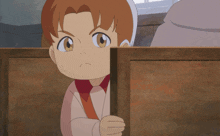 a cartoon character with a very angry look on her face