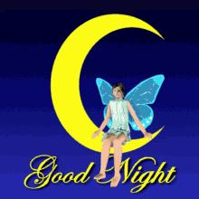 Good Night Sleep Tight GIF - Good Night Sleep Tight Fairy GIFs