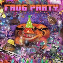 Party Party Time GIF - Party Party Time Frog GIFs