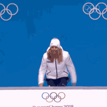 gold medal winner ester ledecka winter olympics2022 celebration i did it